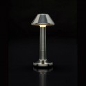 Luz de mesa Imagilights Led Wireless Collection Moments Lava Grey Cone