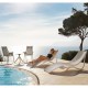 Lot de 2 Chaises Longues Vondom Ibiza Blanc