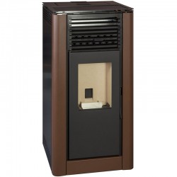 Pellet Stove Escalor 10Kw Brown Vintage Isabella