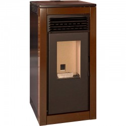 Pellet stove Escalor de 12Kw Brown Vintage Frida