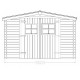 Gartenhaus in Fichtenholz Brut Habrita 9 m2