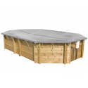 Couverture d’hiver piscines bois octogonales allongées OCTO Plus 840 BWT myPOOL