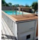 Pool Container CosyPool Swim Plus 244x605 H150 rettangolo CosyPool