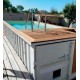 Pool Container CosyPool Swim Plus 244x605 H150 rettangolo CosyPool