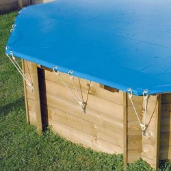 Copertura di sicurezza piscina Ubbink 250x450 NF P 90-308