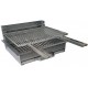 Barbecue Tonio Edelstahl Trolley und Deckel