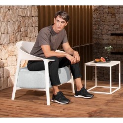 Set mit 2 Lounges Africa Vondom weiß