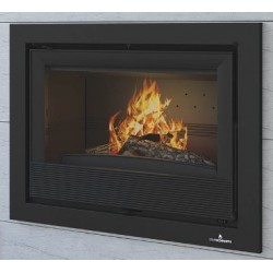 Houten inzetbron Bronpi Paris 90 Vision 14kW met turbine