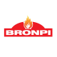 Estufa de leña Bronpi Bombay 3C 7kW con 3 lados acristalados