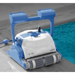 Dolphin Explorer SF60 electric pool robot with trolley