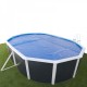 Piscina acima do solo TOI Prestigio oval 550x366x120 Anthracite