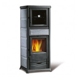 Holzofen mit Nordica Extraflame Rossella-Ofen plus 9,1 kW Liberty Burgunder Holzofen mit Nordica Extraflame Rossella-Ofen plus 9,1 kW Liberty Burgunder
