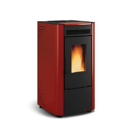 Geventileerde pelletkachel La Nordica Extraflame Ketty Evo 2.0 7kW Bordeaux