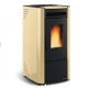 Geventileerde pelletkachel La Nordica Extraflame Ketty Evo 2.0 7kW Beige