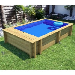 Piscine Pool'N Box Junior en Bois 374x247 BWT myPool