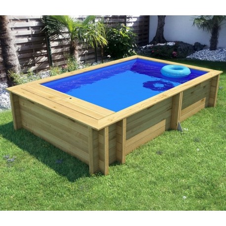 Piscine Pool'N Box Junior en Bois 374x247 BWT myPool