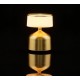 Luz de mesa Imagilights Led Demoiselle Small Cylinder Sable Gold
