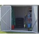 Metalen tuinhuisje Habrita 299x249x h249 Dubbel hellend dak
