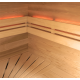 Holl's Eccolo 6-persoons sauna Compleet pakket 4,5kW kachel en stenen inbegrepen
