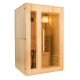 Sauna a Vapor Zen 2 lugares Pacote Completo 3.5kW