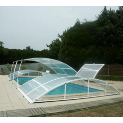 Low Pool Enclosure Lanzarote Removable Shelter 6.3x4.7m