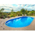 Piscine Ovale Azuro Ibiza 320x525H150 ECO