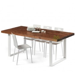 Sophie Premium Wooden Dining Table 1.6x0.96m Walnut Colour