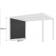 tenda cieca laterale pergola bioclimatica Habrita 3m
