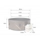 Mono 6-persoons semi-rigide spa 173cm en Wifi MSpa