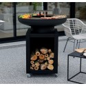 Brasiflam Pack Plus Kohlenbecken schwarz Flamino