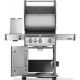 Churrasqueira a gás Napoleon Rogue® PRO 425 BB SIZZLE ZONE™ e 4 queimadores, sendo um deles lateral