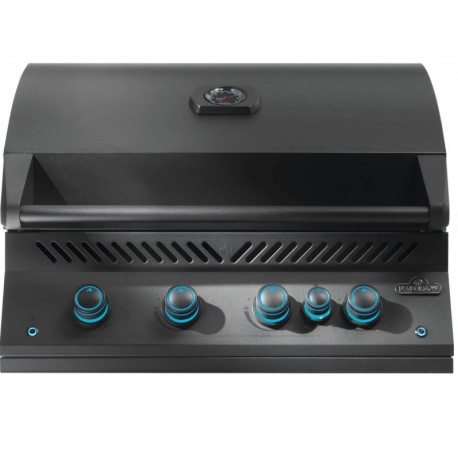 Parrilla de gas empotrada Napoleon 700 Big 32 con 4 quemadores y 1 infrarrojo trasero