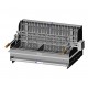 Le Marquier Irissarry Churrasqueira em Aço Inox com Rotisserie 78x32
