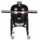 Parrilla Kamado Monolith Classic Pack Pro 2.0 con cubierta de carro y piedra para pizza