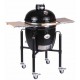 Parrilla Kamado Monolith Classic Pack Pro 2.0 con cubierta de carro y piedra para pizza