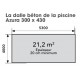 Ubbink Azura Piscina in Legno 300x430 H126cm Fodera Beige