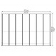 Pergola addossata Olympia 3x4,25m in alluminio bianco e Canopia in policarbonato