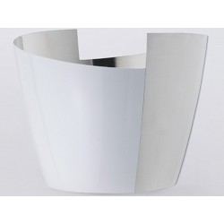 Tin Poli white BigVersso OA1710 champagne bucket